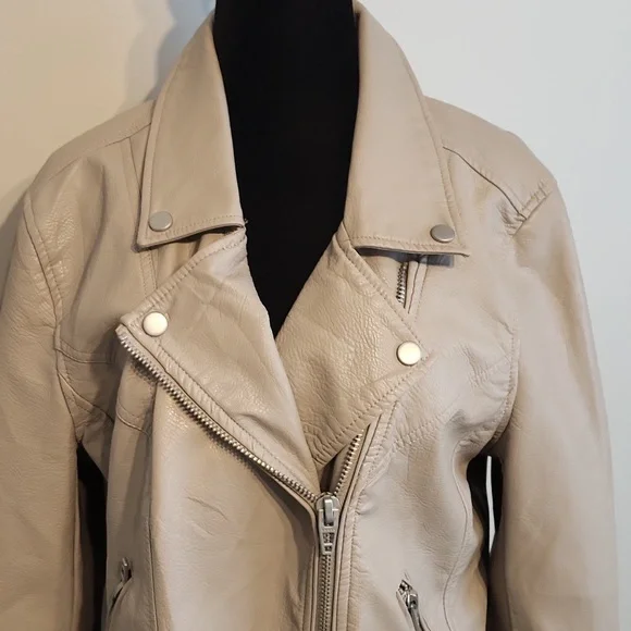 ANTHROPOLOGIE | BLANKNYC | 2X XXL | Life Changer Vegan Leather Zip Moto Jacket - Picture 12 of 17